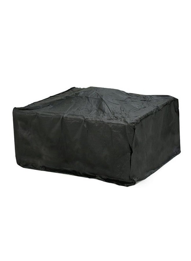 حفرة نار مربعة الشكل بمسطح من البلاط أسود وبني 37.5 بوصة SRFP21812 - Image 4